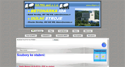 Desktop Screenshot of idapro.cz